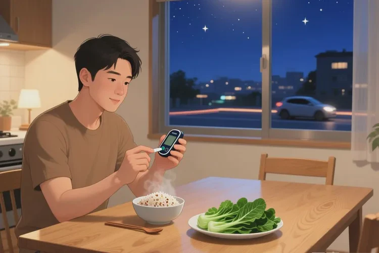 34岁晚餐血糖8点8是怎么回事(图1)