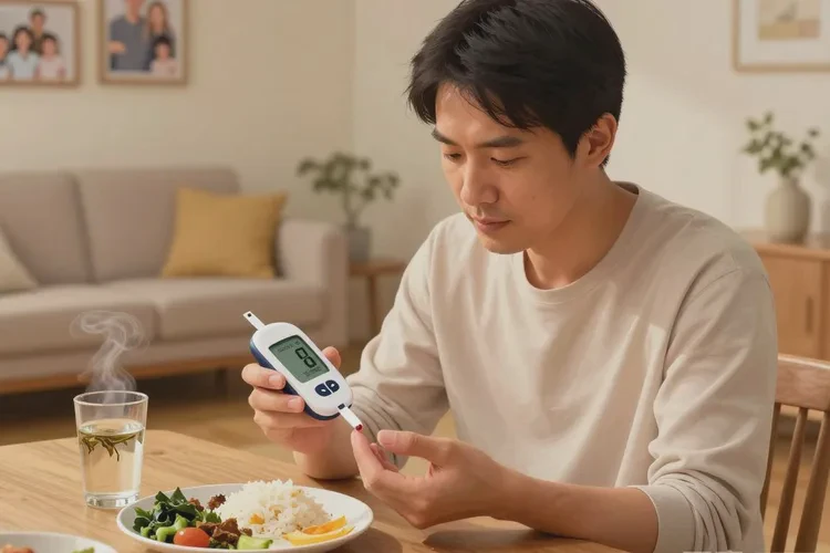 34岁晚餐血糖7.7是怎么回事(图1)