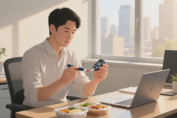 34岁中餐血糖4点2是怎么回事(图1)