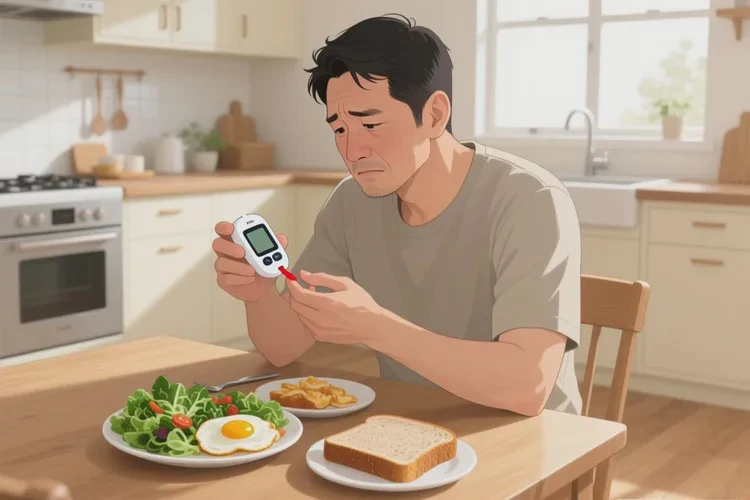 34岁早餐血糖8点8是怎么回事(图1)