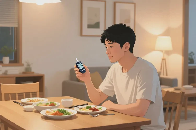 34岁晚餐血糖13.4是怎么回事(图1)