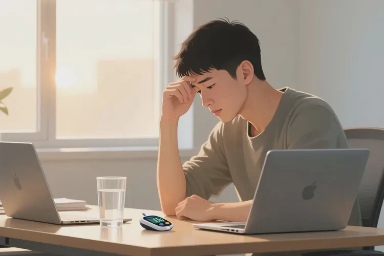 34岁早餐血糖21.9是怎么回事(图1)