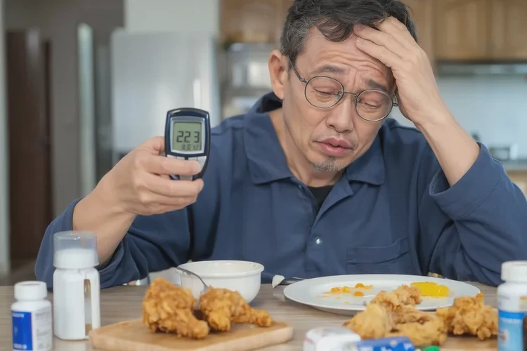 39岁中午血糖22.3是怎么回事(图1)