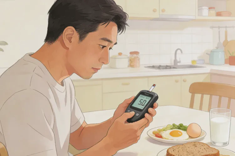 34岁早餐血糖4点6是怎么回事(图1)