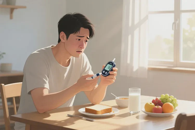 34岁早餐血糖17.1是怎么回事(图1)