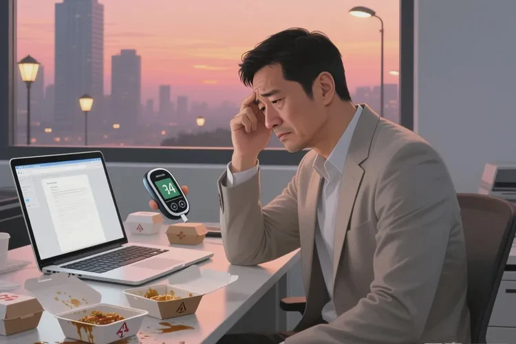 34岁中餐血糖8.1是怎么回事(图1)