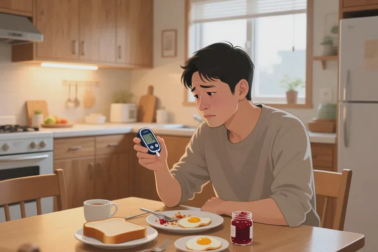 34岁早餐血糖15点7是怎么回事(图1)