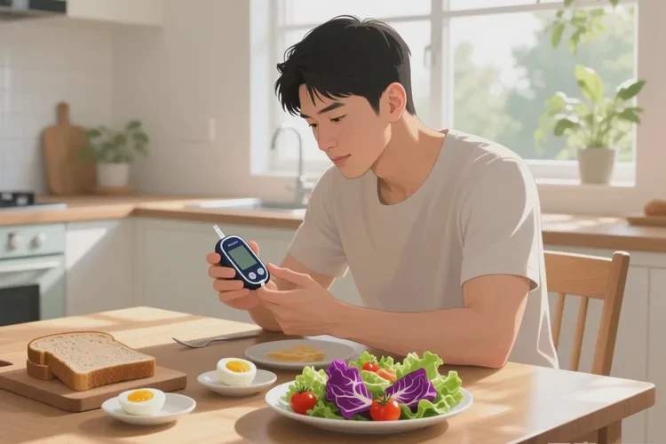 34岁早餐血糖7点8是怎么回事(图1)