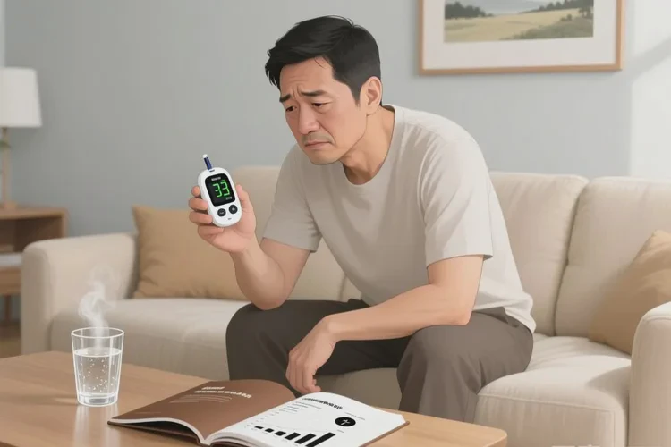 33岁晚上血糖24.6是怎么回事(图1)