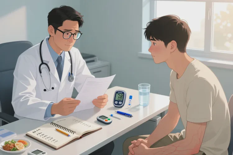 34岁中餐血糖23.6是怎么回事(图1)