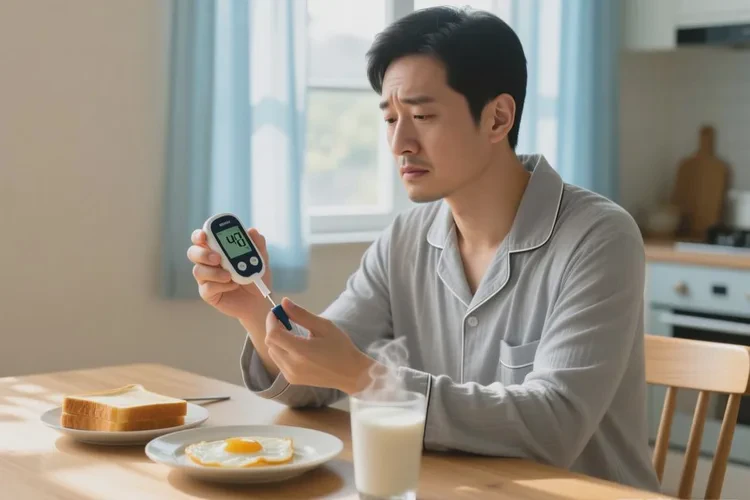 34岁早餐血糖29.5是怎么回事(图1)