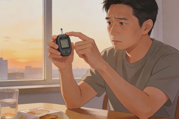 34岁晚餐血糖16点5是怎么回事(图1)