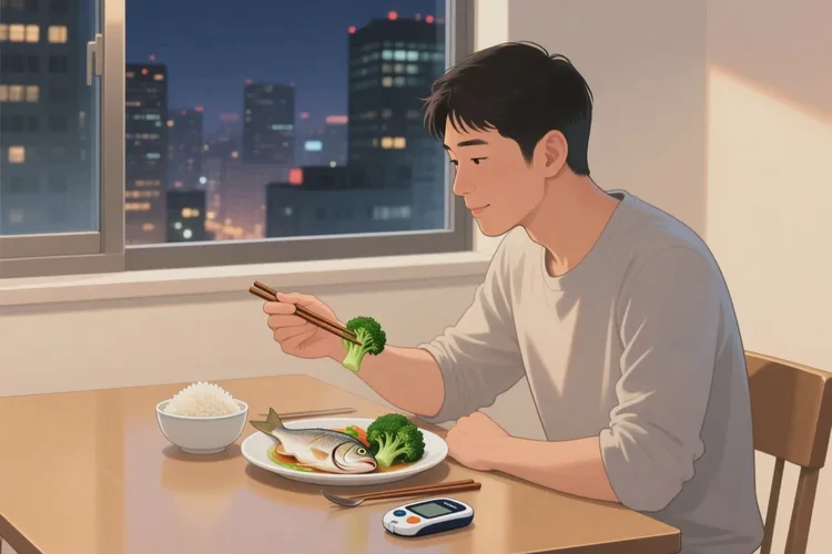 34岁晚餐血糖10.3是怎么回事(图1)