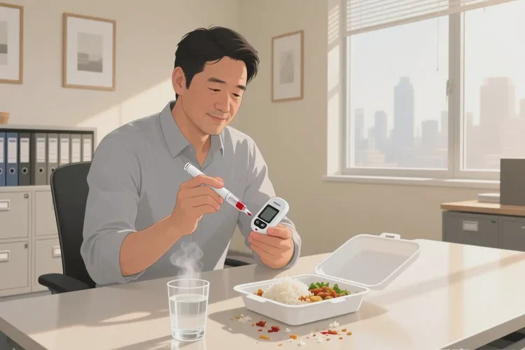 34岁中餐血糖6.6是怎么回事(图1)