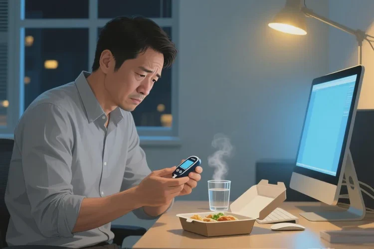 33岁晚上血糖7.7是怎么回事(图1)