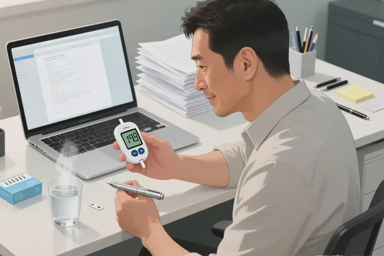 34岁中餐血糖8点3是怎么回事(图1)