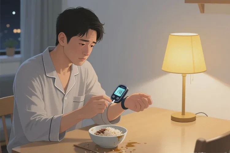 33岁晚上血糖8.1是怎么回事(图1)