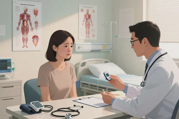 34岁早餐血糖22.3是怎么回事(图2)