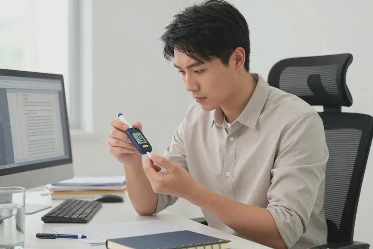 32岁中餐血糖17.4是怎么回事(图1)