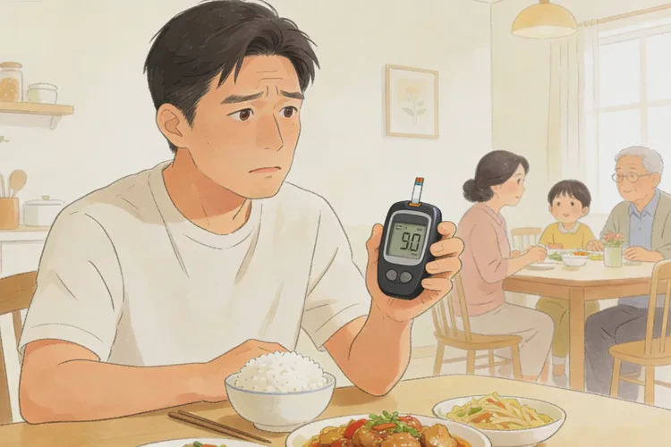 34岁中餐血糖19.7是怎么回事(图1)