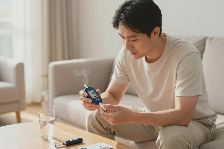 34岁晚餐血糖30.2是怎么回事(图1)