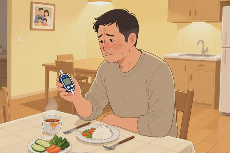 34岁晚餐血糖30.9是怎么回事(图1)