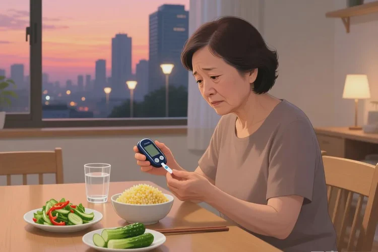 34岁晚餐血糖10.2是怎么回事(图1)