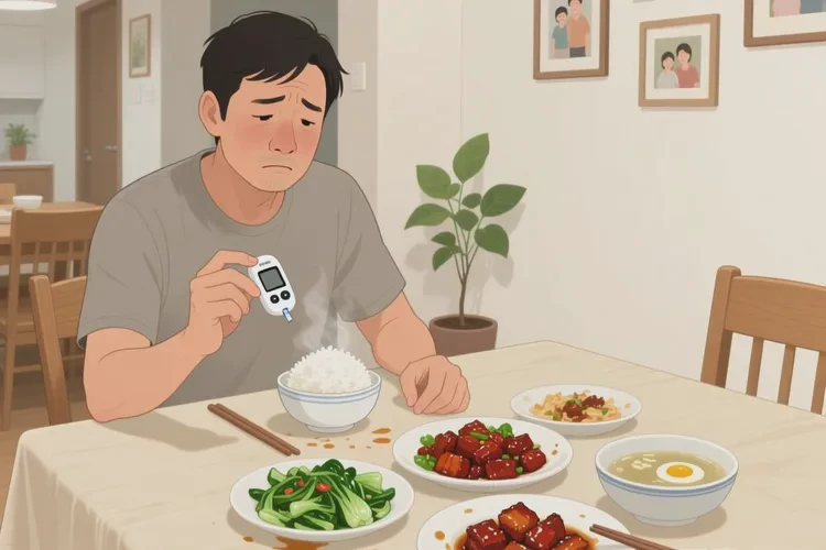 34岁晚餐血糖11.5是怎么回事(图1)