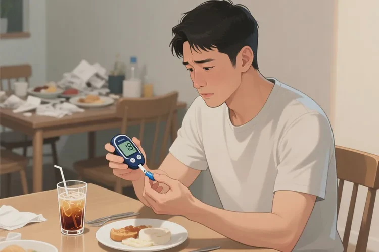 34岁早餐血糖25.5是怎么回事(图1)