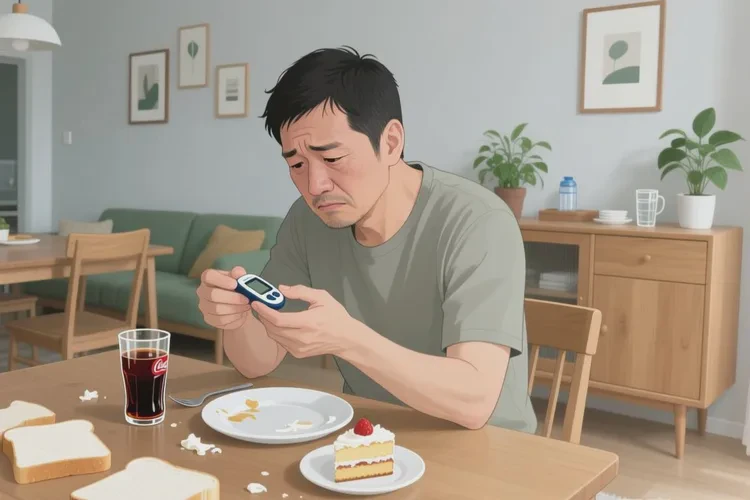 34岁晚餐血糖19点4是怎么回事(图1)