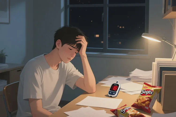 33岁睡前血糖22.1是怎么回事(图1)