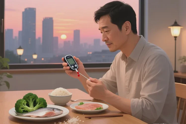 34岁晚餐血糖6点8是怎么回事(图1)