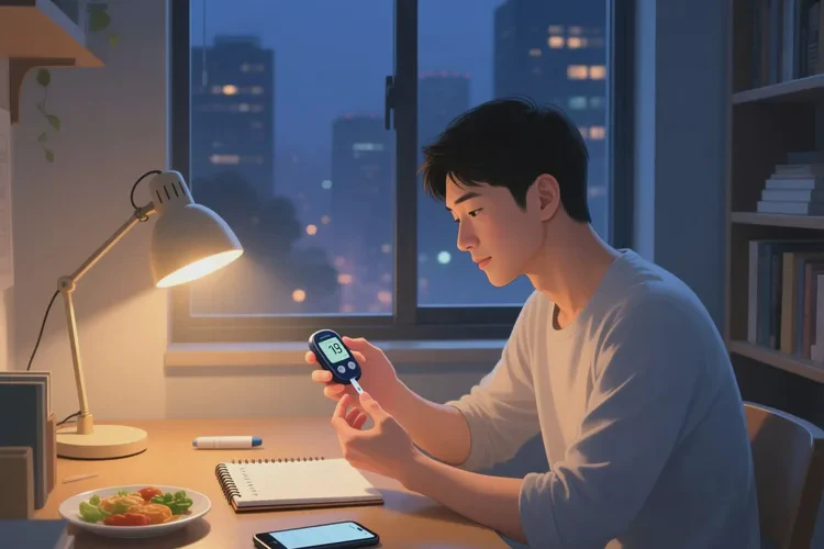 34岁晚餐血糖22.0是怎么回事(图1)