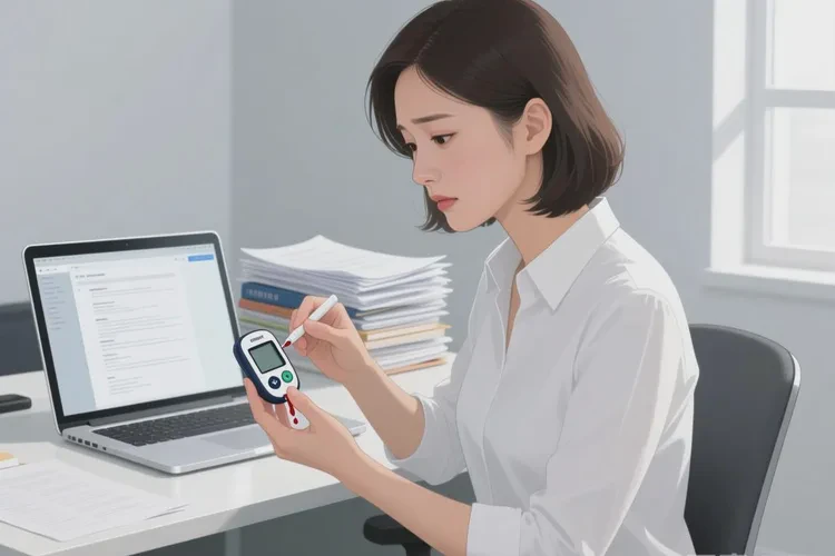 34岁晚餐血糖20点7是怎么回事(图1)