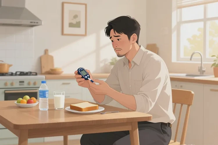 34岁早餐血糖21.1是怎么回事(图1)