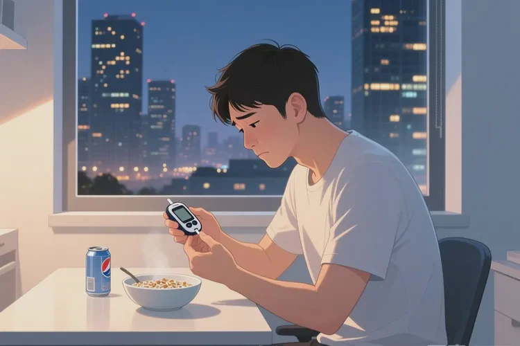 34岁早餐血糖14点0是怎么回事(图1)