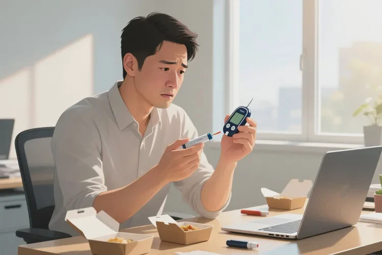 33岁中午血糖15.4是怎么回事(图1)