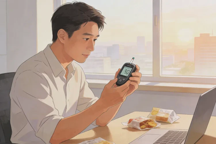 34岁早餐血糖5点5是怎么回事(图1)