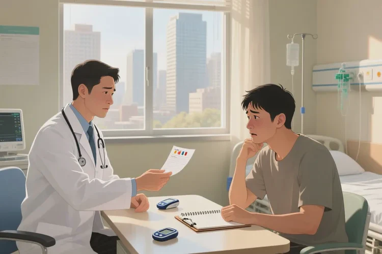 34岁早上空腹血糖17.2是怎么回事(图2)