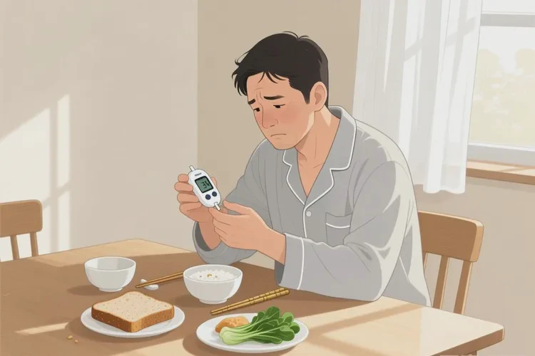 34岁早餐血糖11.2是怎么回事(图1)