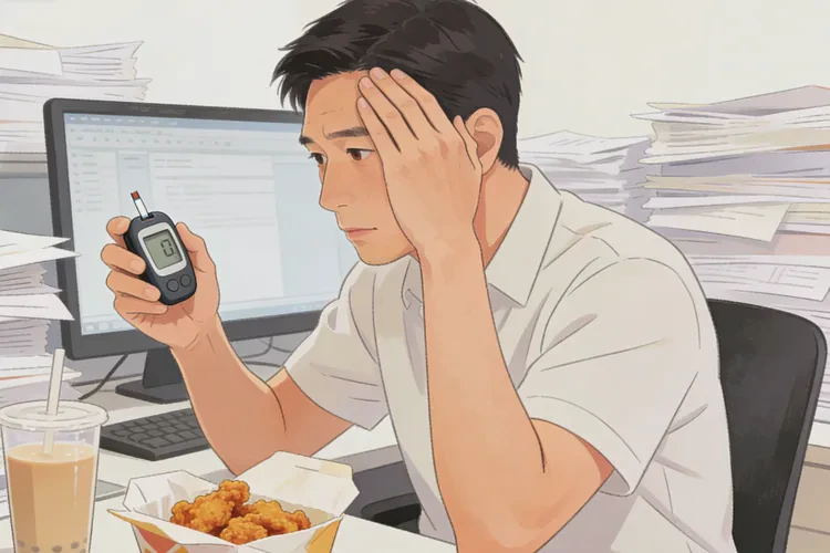 33岁中午血糖26.2是怎么回事(图1)