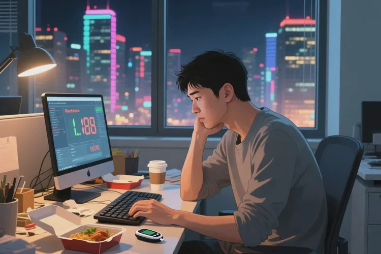 34岁早餐血糖23.7是怎么回事(图1)