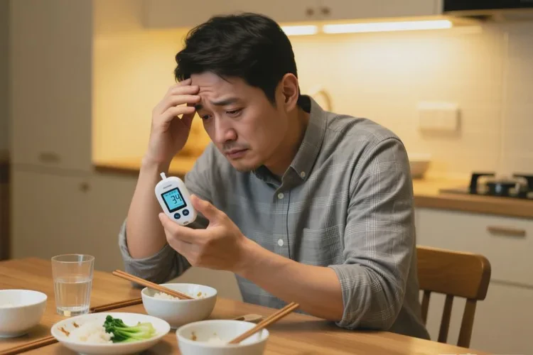 34岁晚餐血糖3点5是怎么回事(图1)