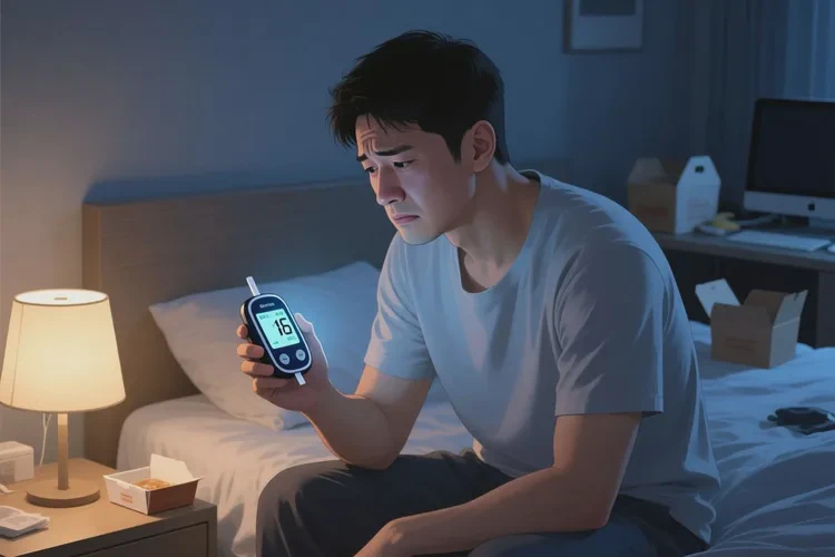 33岁晚上血糖27.1是怎么回事(图1)