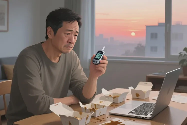 34岁早上空腹血糖22.1是怎么回事(图1)