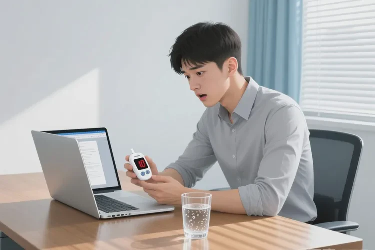 34岁下午血糖22.3是怎么回事(图1)