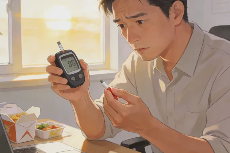 34岁中午血糖13.5是怎么回事(图1)