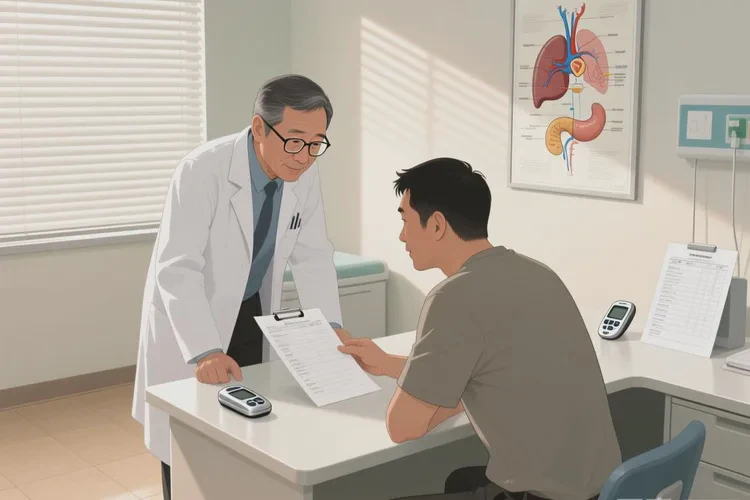 34岁晚餐血糖20.6是怎么回事(图2)