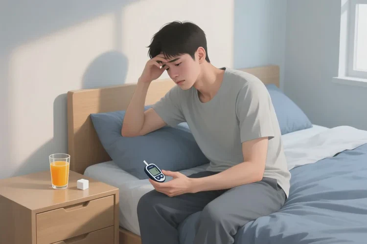 34岁睡前血糖3.0是怎么回事(图1)