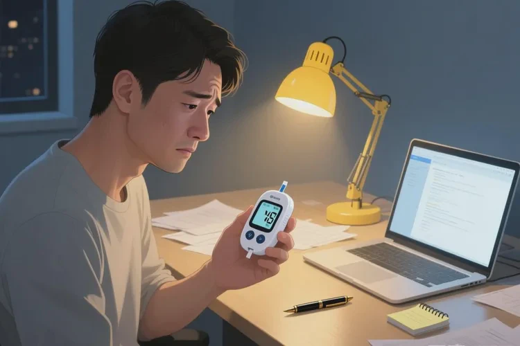 34岁睡前血糖20.9是怎么回事(图1)